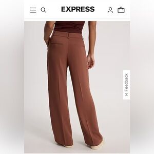 Express Editor Brown Women's Pants